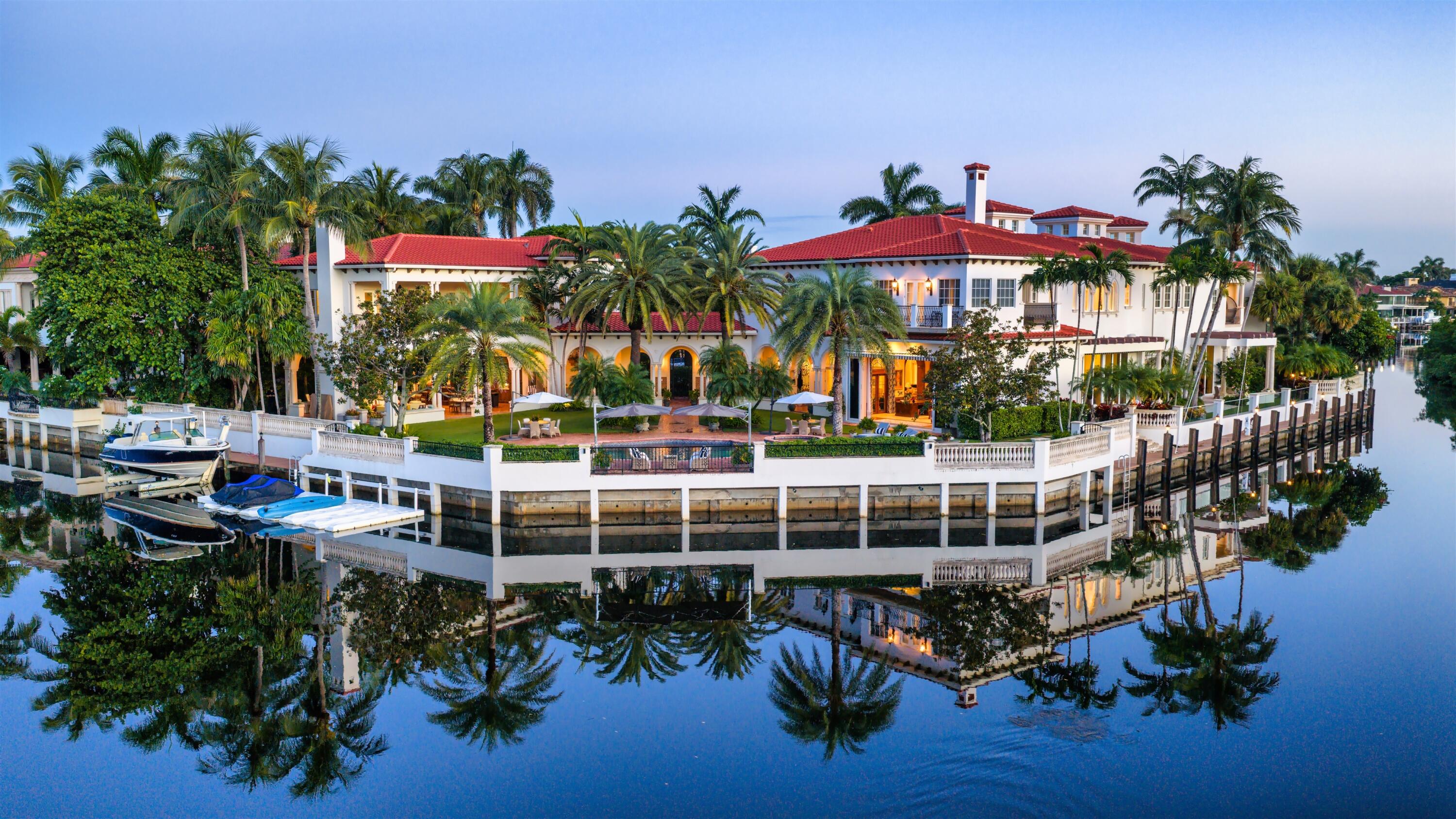 Boca Raton luxury waterfront estates