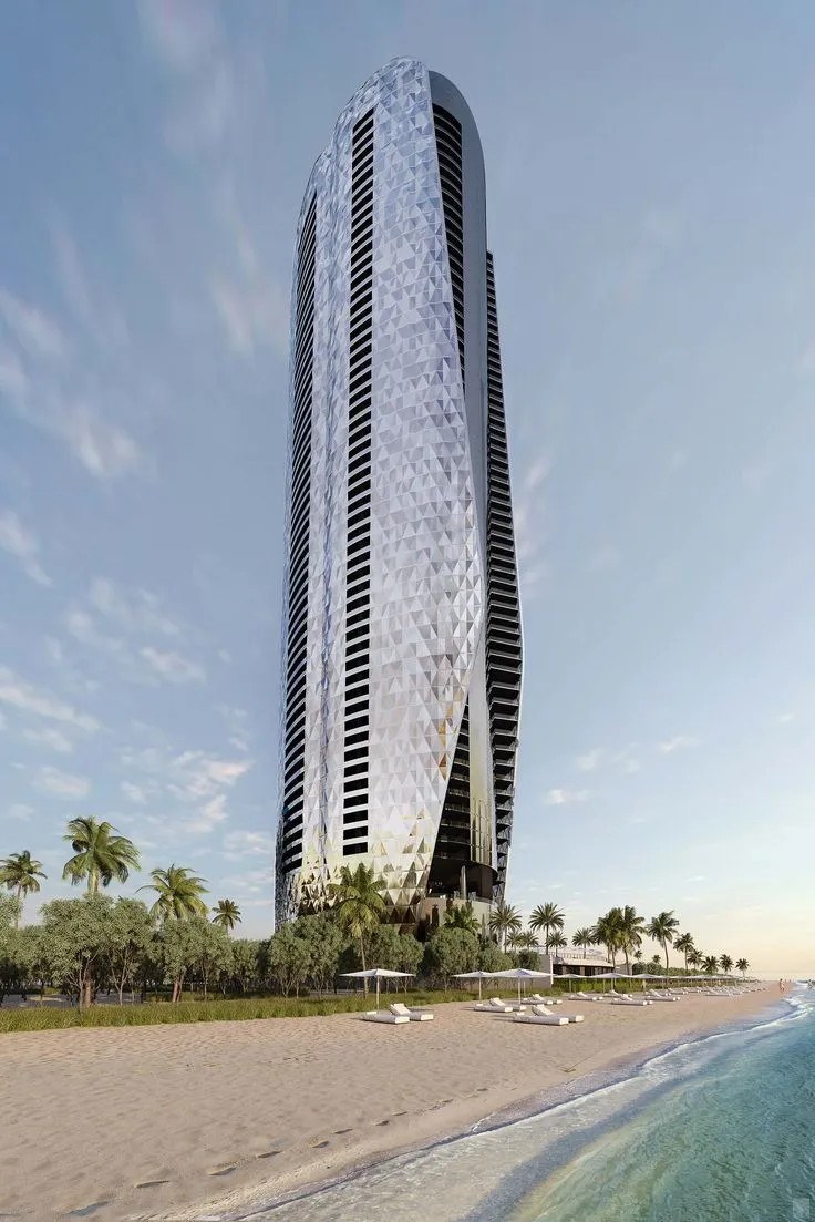 Bentley Tower Diamond Facade Exterior
