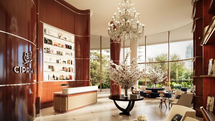 Cipriani Walnut Wood Interiors