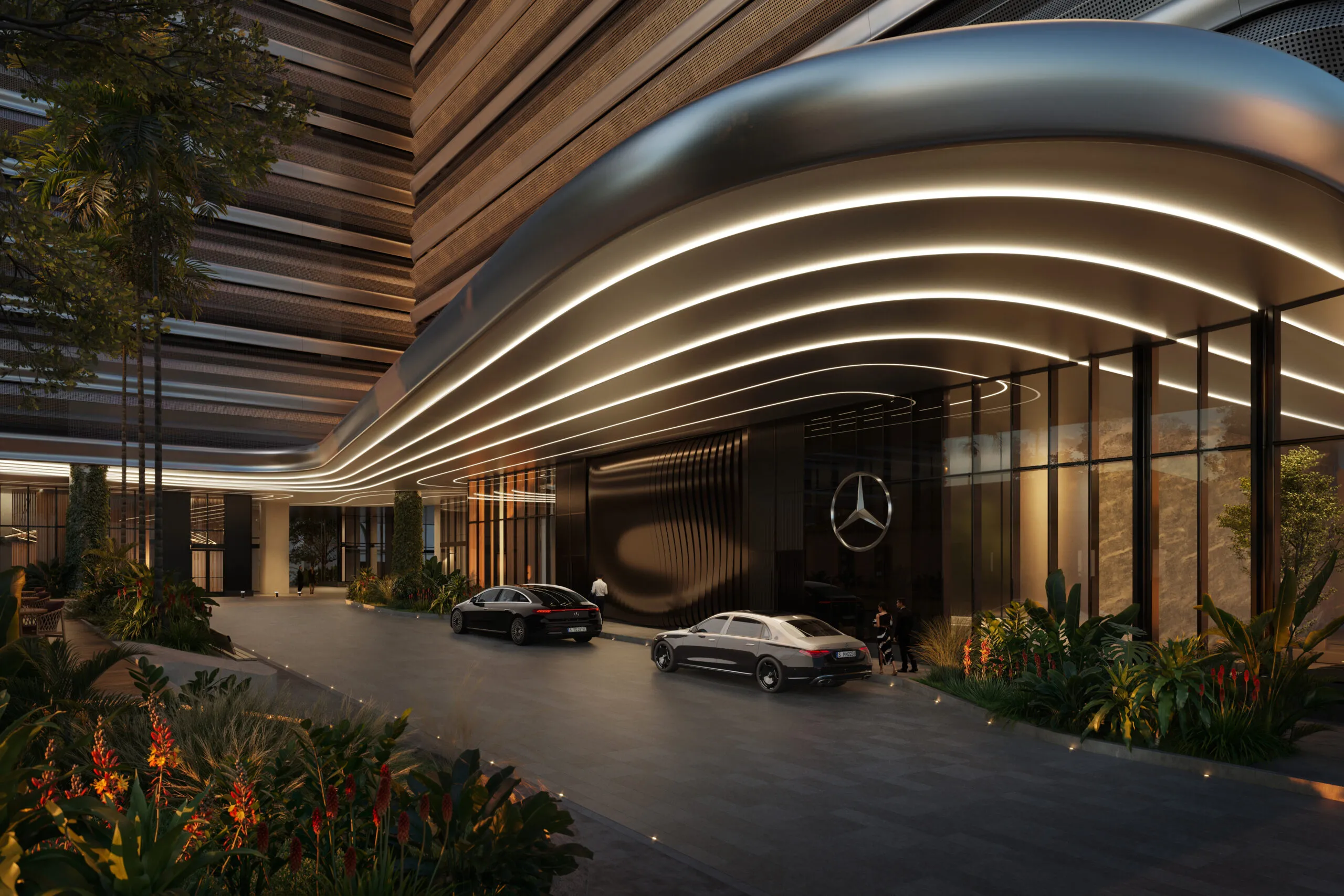 Mercedes-Benz Places Racing Simulator