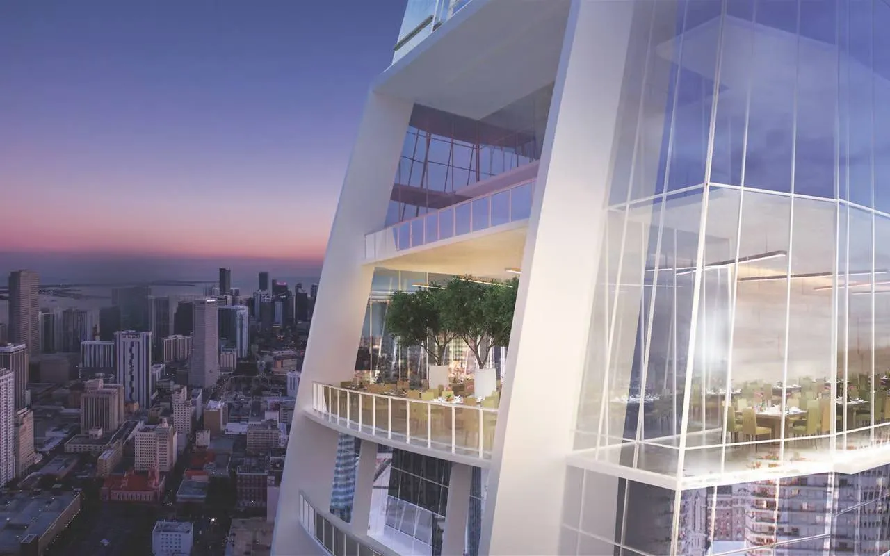 Okan Tower Sunset Sky Deck