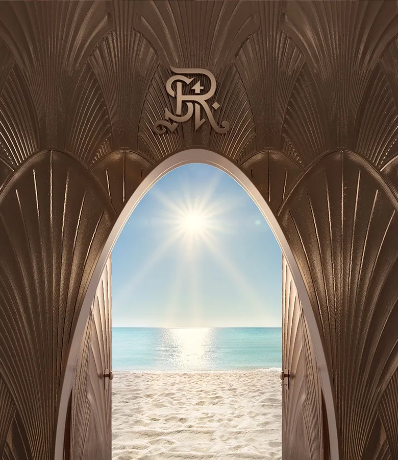 St. Regis Archway Ocean View Entrance